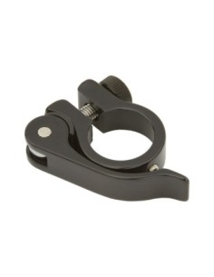 Alloy Seatpost Clamp Outer Diameter 25.4mm W/QR Black.